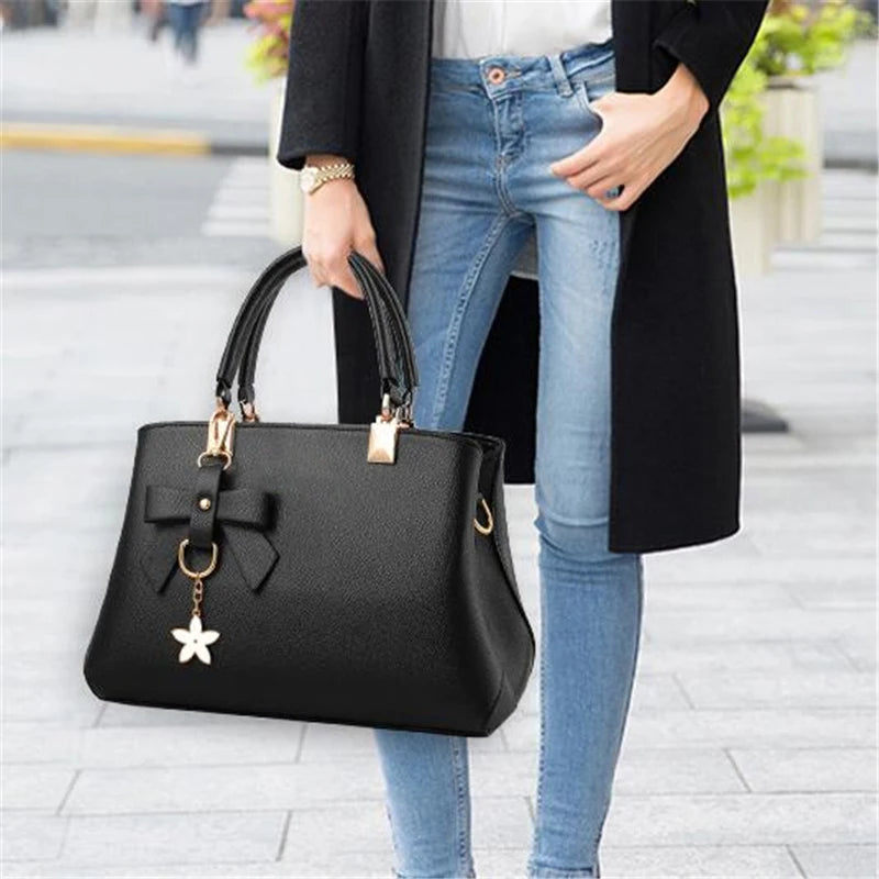 Gusure Embroidered Luxury Tote – Large‑Capacity Shoulder & Crossbody Bag