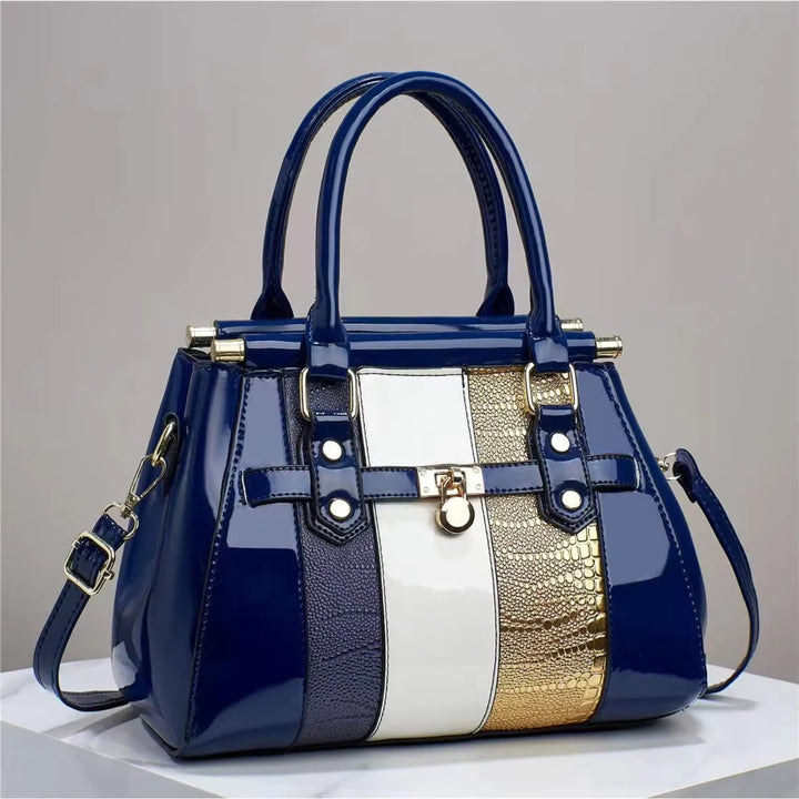 Noelle Mini Chain Satchel – Trendy Leather Underarm Crossbody Bag