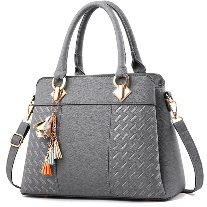 Gusure Embroidered Luxury Tote – Large‑Capacity Shoulder & Crossbody Bag