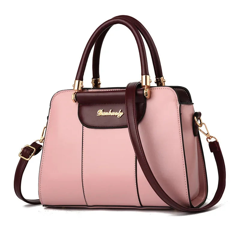 Lorraine European‑Style Shoulder Bag – Large‑Capacity Crossbody Handbag