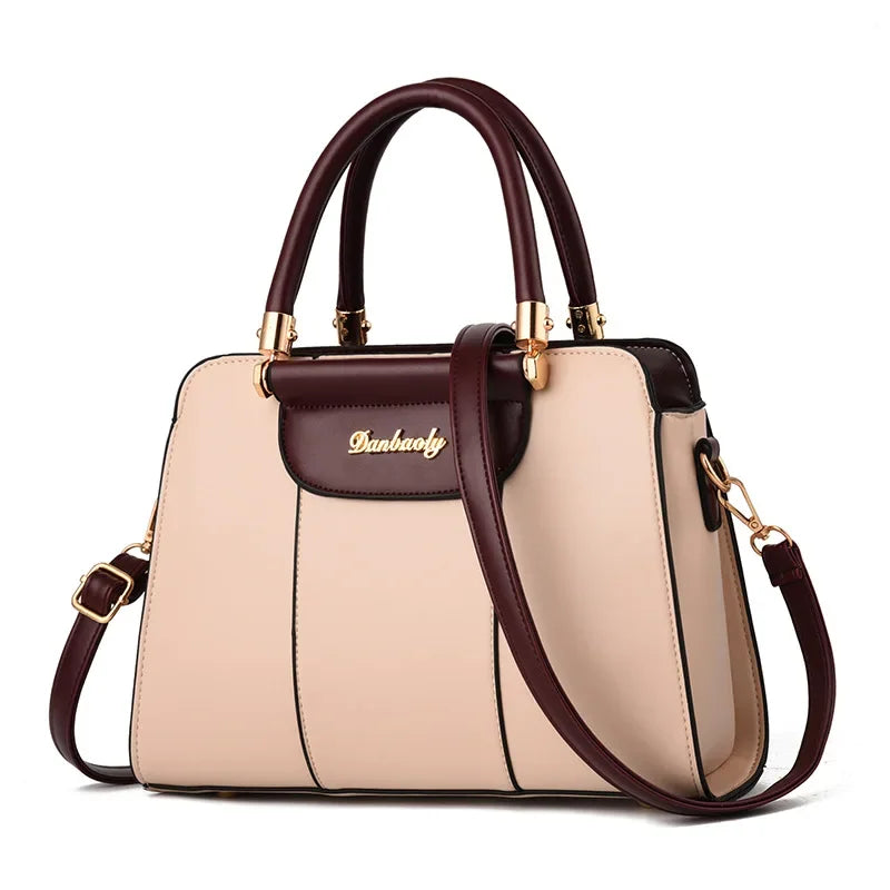 Lorraine European‑Style Shoulder Bag – Large‑Capacity Crossbody Handbag