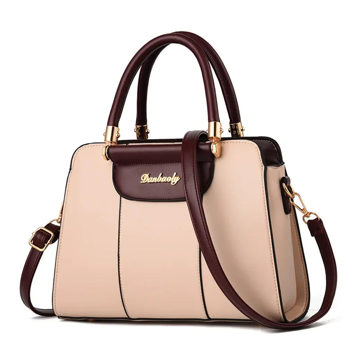 Lorraine European‑Style Shoulder Bag – Large‑Capacity Crossbody Handbag