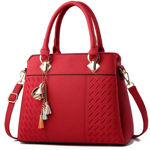 Gusure Embroidered Luxury Tote – Large‑Capacity Shoulder & Crossbody Bag