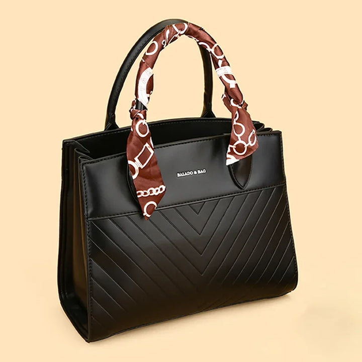 2-Piece PU Leather Shoulder & Crossbody Set