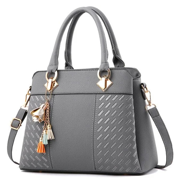 Gusure Embroidered Luxury Tote – Large‑Capacity Shoulder & Crossbody Bag