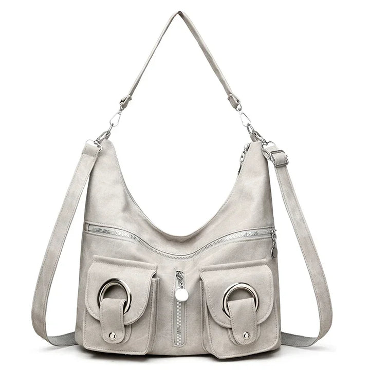 Commuter Soft Leather Shoulder & Crossbody Bag