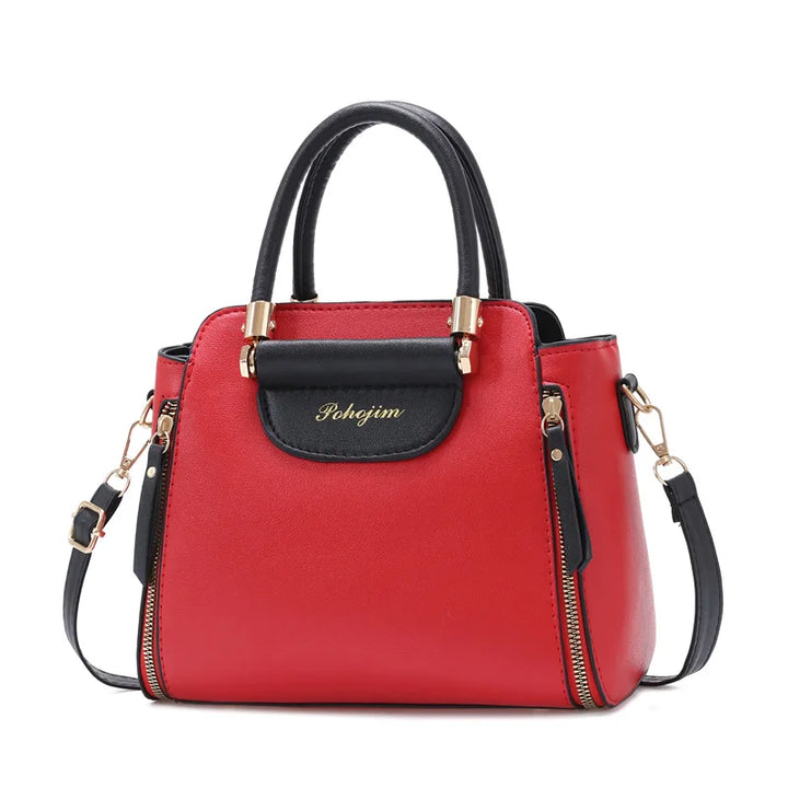 Elara Korean‑Style Commuter Tote – Shoulder & Crossbody Handbag