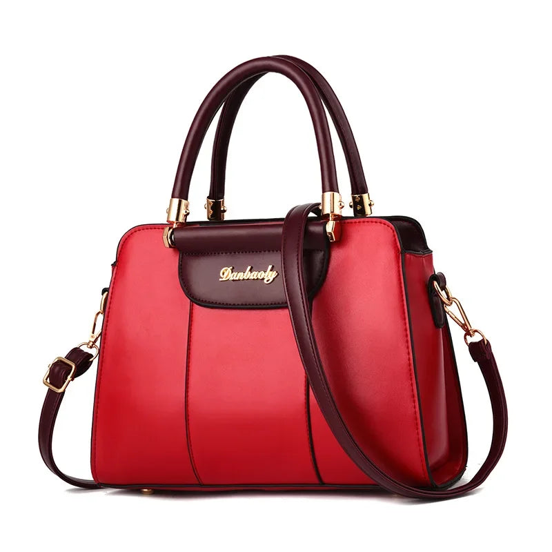 Lorraine European‑Style Shoulder Bag – Large‑Capacity Crossbody Handbag
