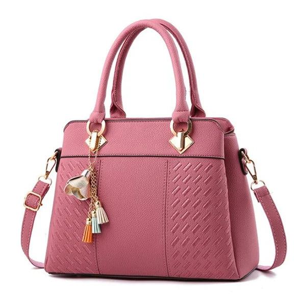 Gusure Embroidered Luxury Tote – Large‑Capacity Shoulder & Crossbody Bag