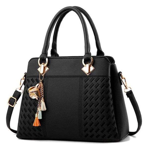 Gusure Embroidered Luxury Tote – Large‑Capacity Shoulder & Crossbody Bag