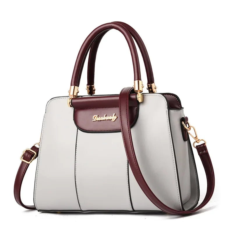 Lorraine European‑Style Shoulder Bag – Large‑Capacity Crossbody Handbag