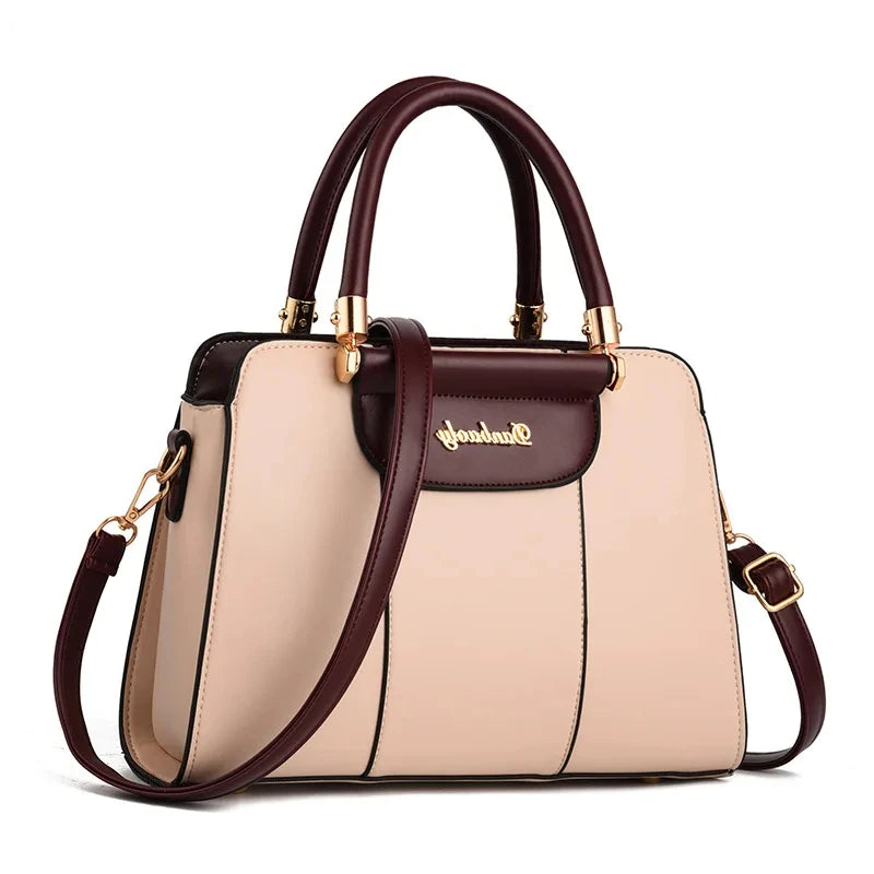 Lorraine European‑Style Shoulder Bag – Large‑Capacity Crossbody Handbag